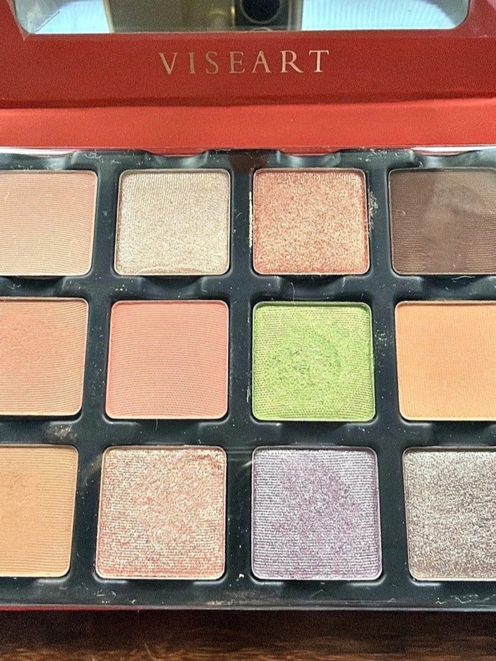 Viseart Lettre D'Amour Paris Petite Palette 12-Color Eyeshadow Pink